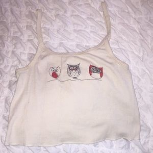 Three owl urban outfitters cop top